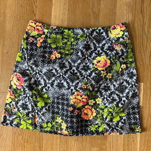TopShop Mini Floral Skirt